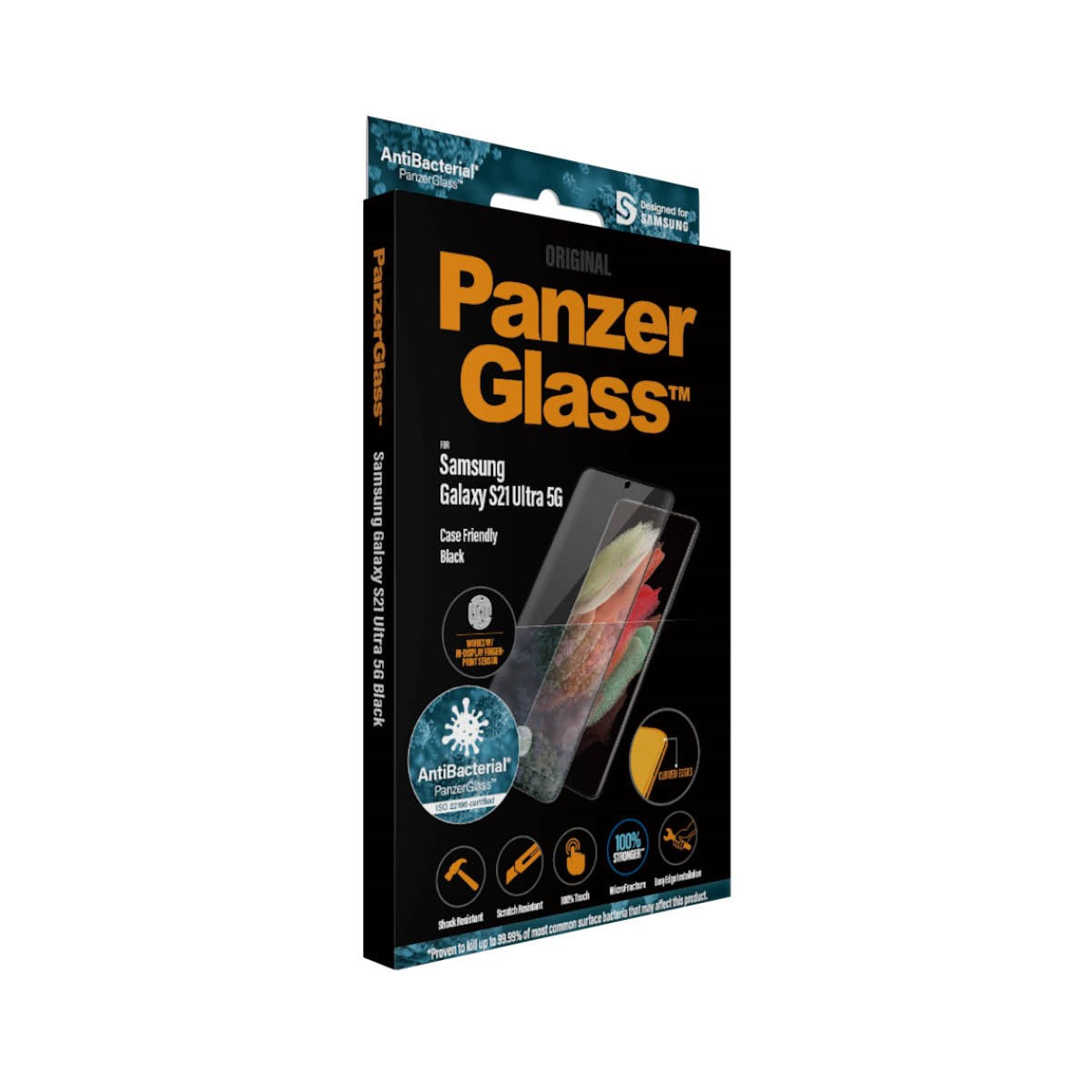 PanzerGlass® Screen Protector Samsung Galaxy S21 Ultra 5G